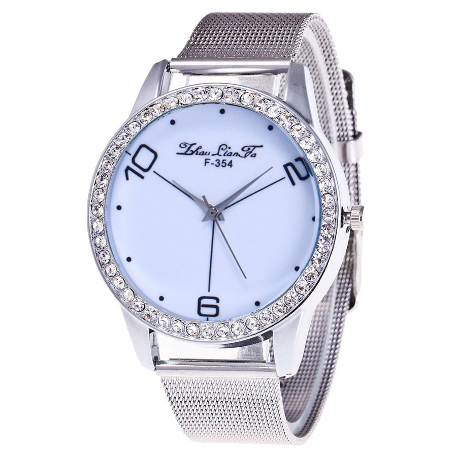 Unisex Watches Quartz Trendy Wrist Watch Stainless Steel Watches