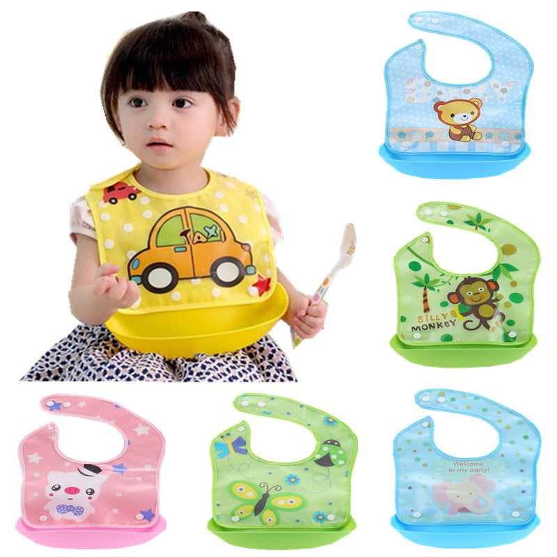 Baby Bibs Silicone Waterproof